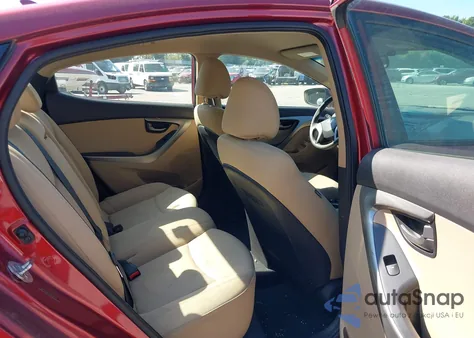 2013 Hyundai Elantra Gls из США, поврежденный, VIN 5NPDH4AE1DH184210